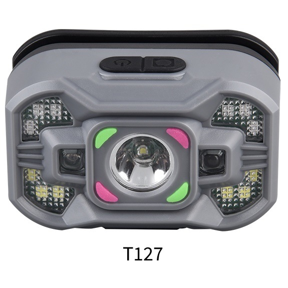 Induction headlight COB side light strong light charging super bright fishing long endurance dedicated lightweight portable ultra-low price headlight