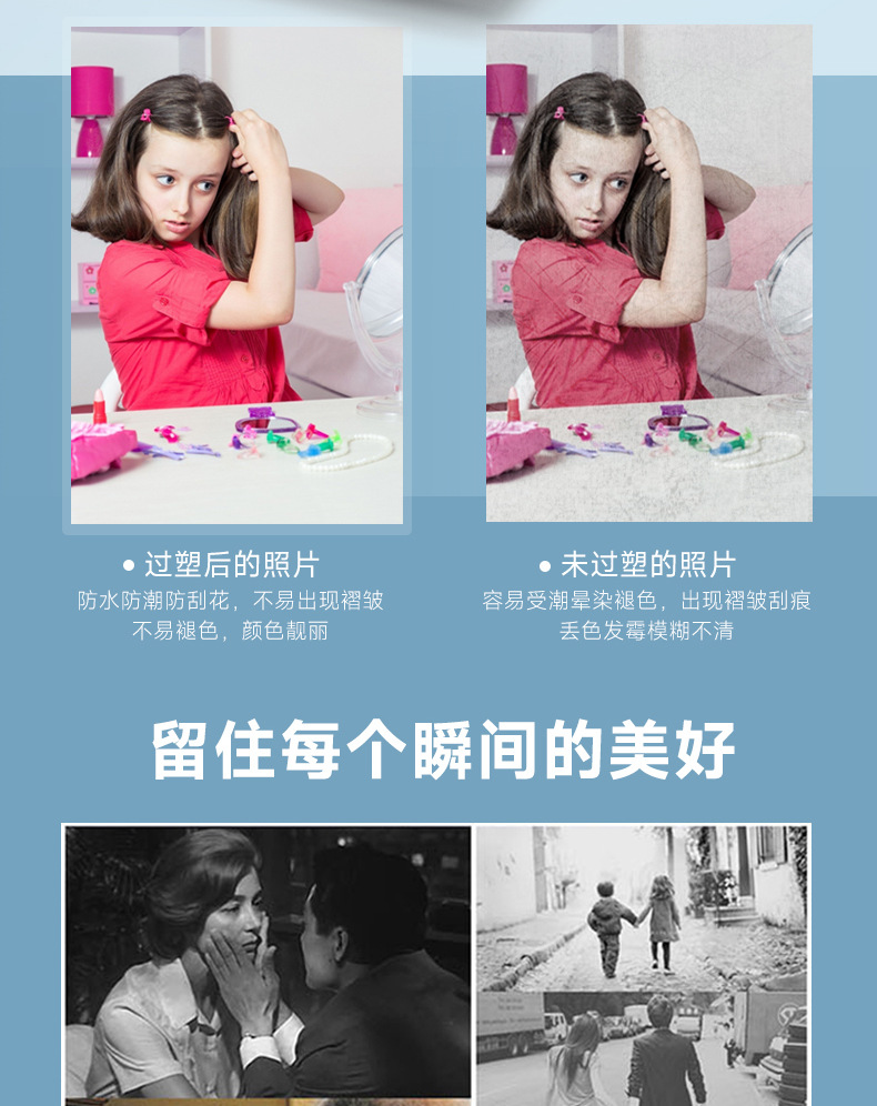 osmile树欧 SL288过塑机相片文件A4塑封机货源工厂跨境专供层压机