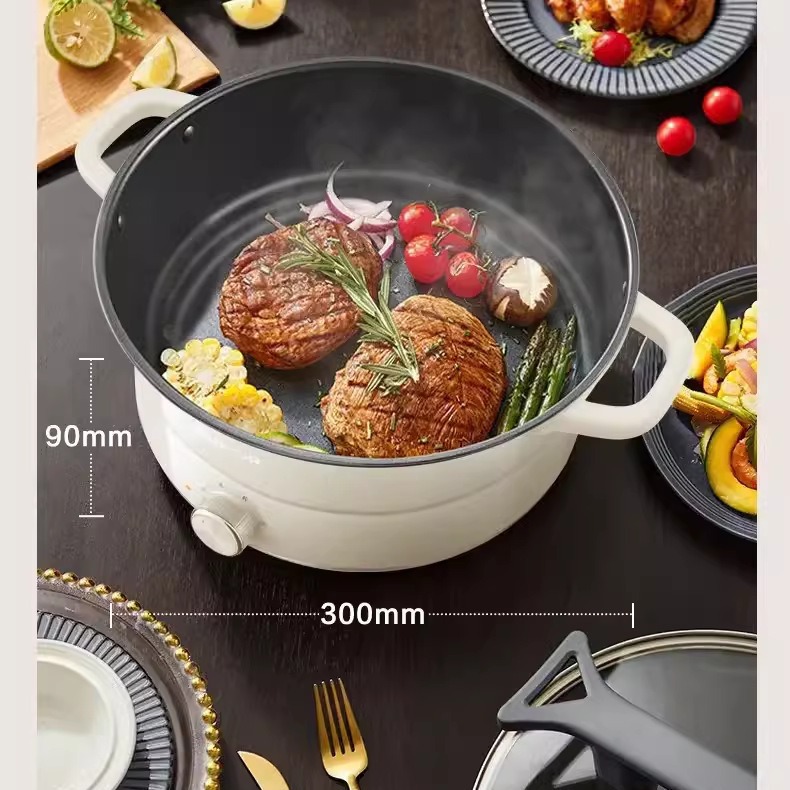 Supor Electric Hot Hot Home Home 6L Многофункциональный сплит -тип электрический атмосфера -Fry Pot Pot Pot Hot Pot 22yk855a/22yk855
