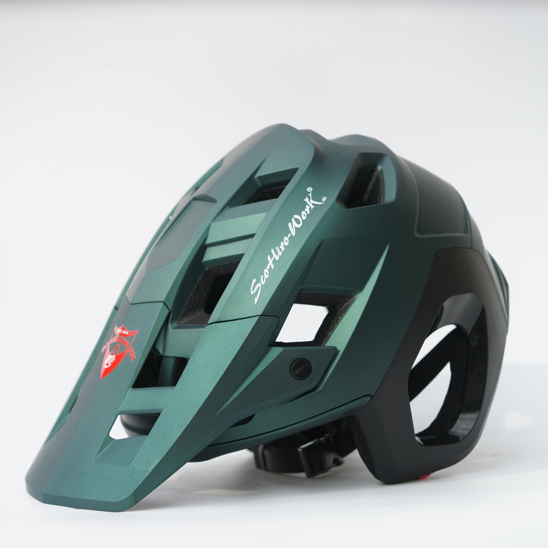 SCOHIROWORK mountain bike DH speed descent BMX ultra light AM off-road crossing off-road helmet full helmet riding helmet