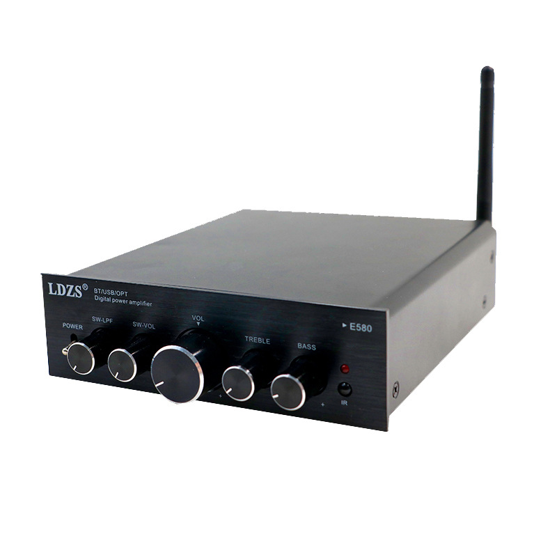 Цифровой настольный усилитель HiFi LDZS AV-E580 Bluetooth