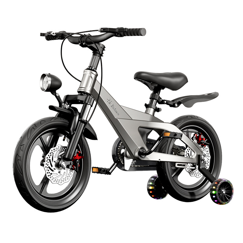 New bicycle magnesium alloy integrated wheel for boys aged 3-9, girls and boys, bicycle for children, bicycle for children