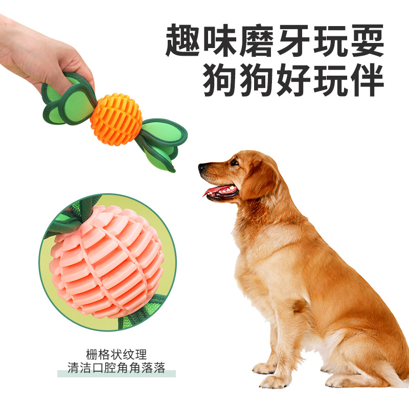 Amazon Dog Toys Self-Exclateing и снятие скуки TPU TPU измельчение зубов звучание Ball Fun Food Education Pet Supplies