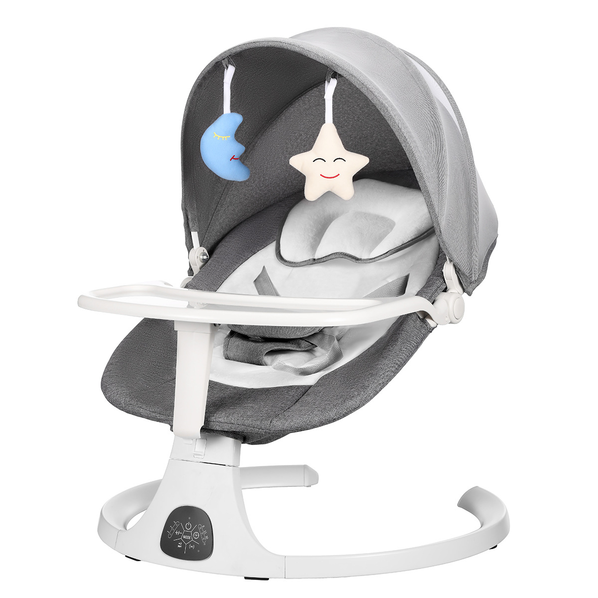 Электрическая детская качалка-шезлонг dearest baby S0008 MAX W1