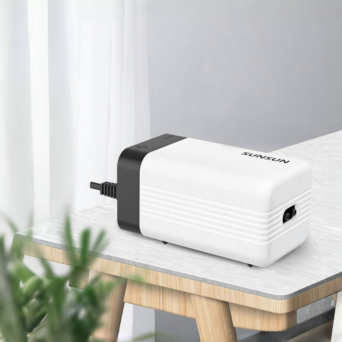 Sensen Fish Tank Кислородное насос водного кислородного насоса Небольшой тихий рыб фермерский ферма кислорода-конденсатор CT-серии