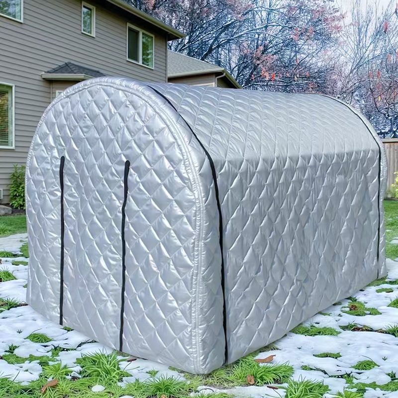 Household outdoor greenhouse, flower house, small flower shed, greenhouse frame, rural winter sun drying, insulation shed, plants