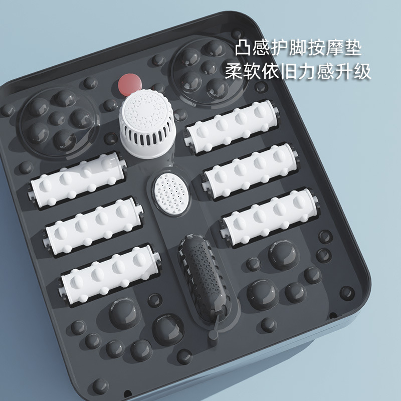 Складная ванночка для ног с массажем и подогревом Chigo Zhigao