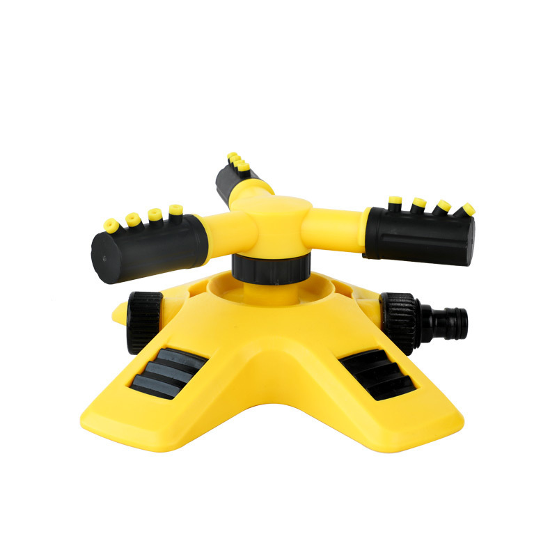 360 degree automatic rotating sprinkler, nursery irrigation rotating three-way sprinkler series sprinkler, watering plants