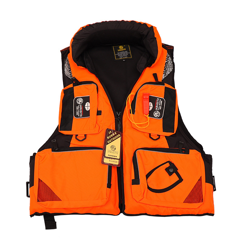 Fishing vest, life jacket, surfing, swimming, drifting, high buoyancy, adult detachable portable buoyancy vest