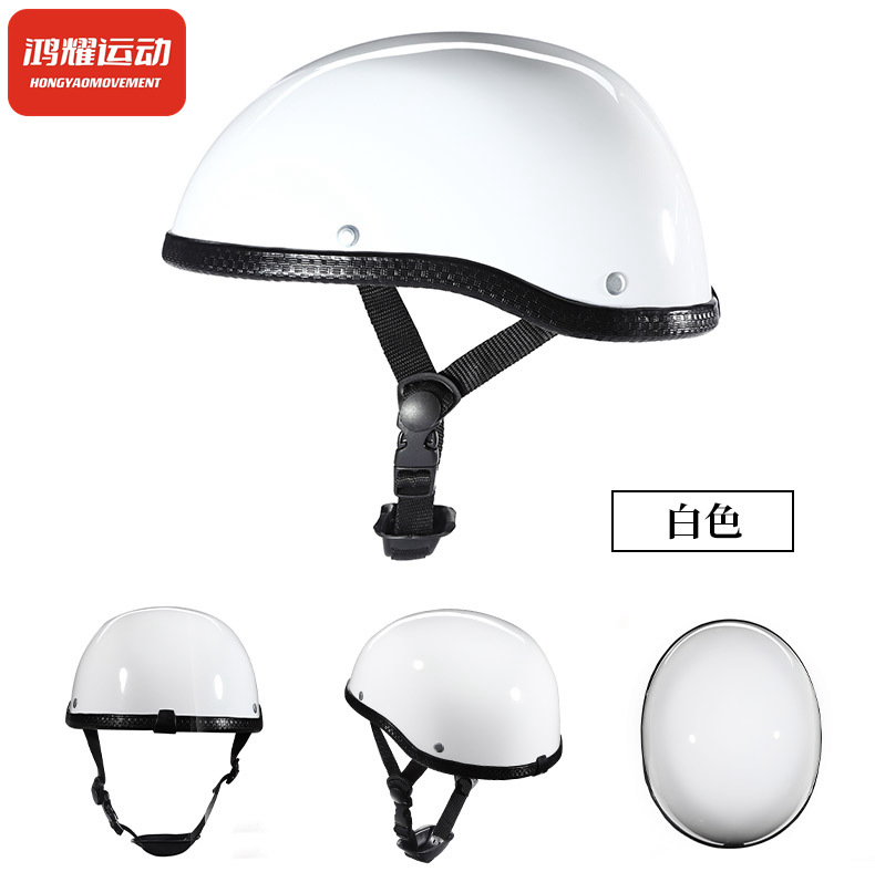 Half Helmet Summer Retro Lightweight Cycling Scoop Helmet Prince Bicycle Four Seasons Half Helmet Grey Breathable Men's and Women's Cycling Helmets