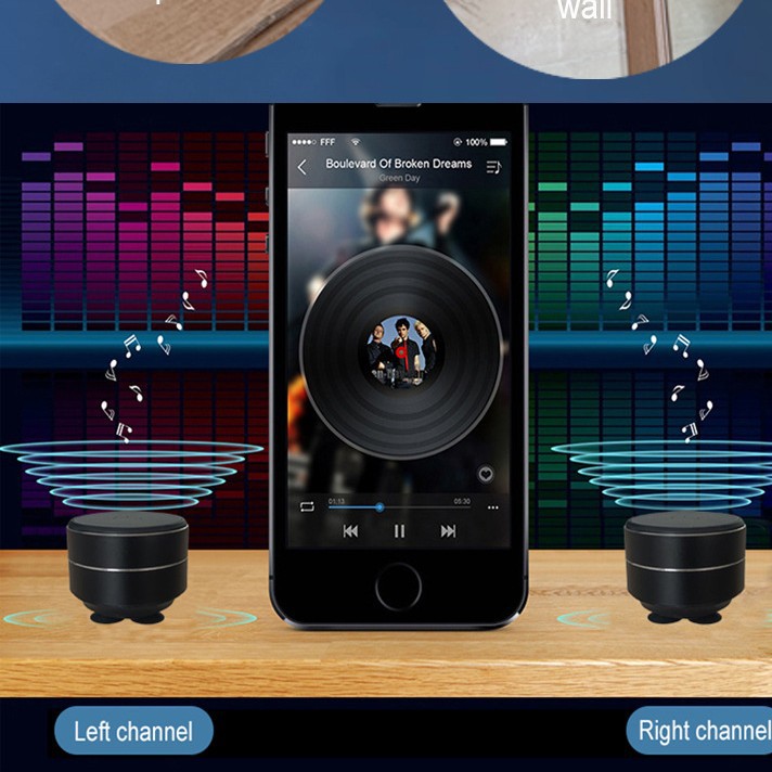 Портативная Bluetooth-колонка ZHUODA ES2401 с костной проводимостью
