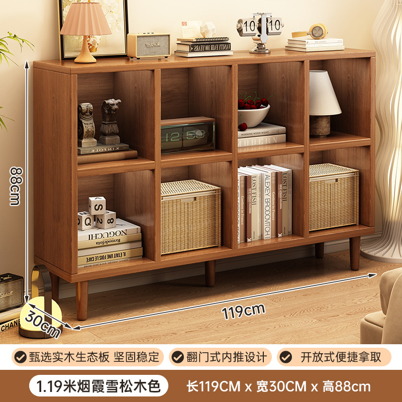 Стеллаж-книжный шкаф из массива дерева Yijiada
