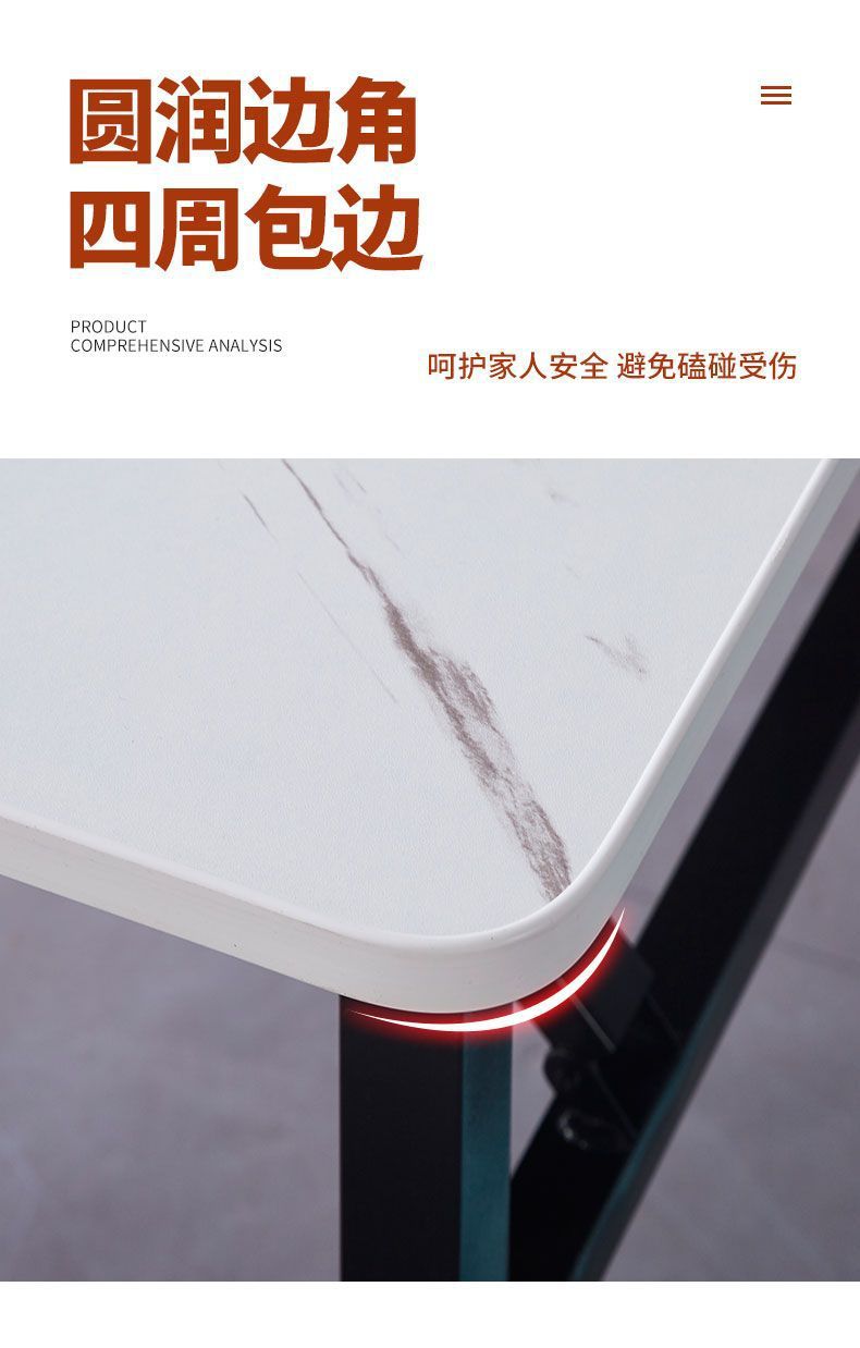 Folding hotpot table, perforated table, square table, induction cooker, dining table, barbecue stall, low table, rental, convenient for home use, folding table