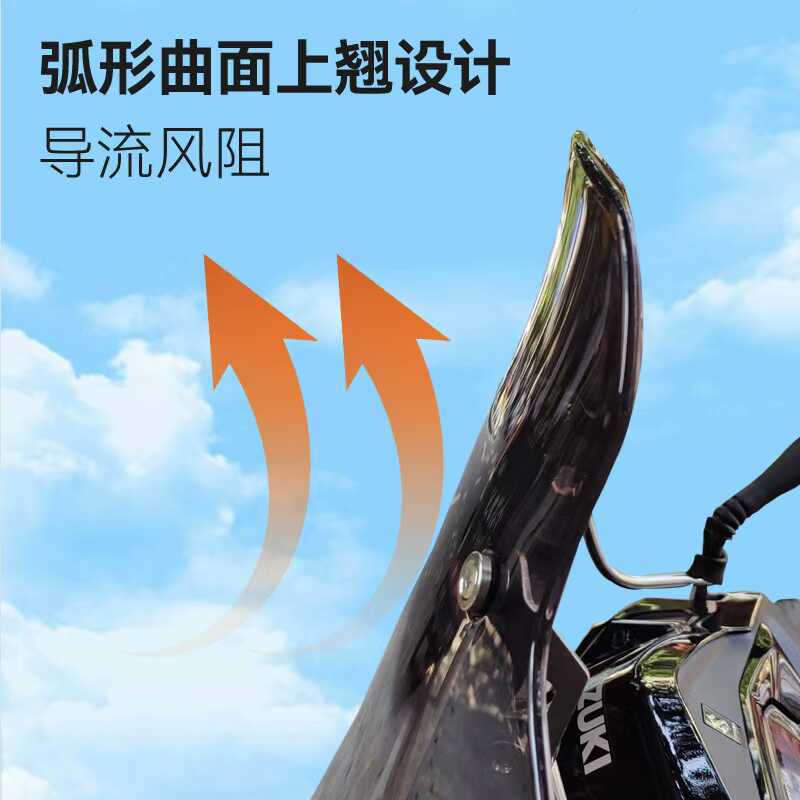 Подходит для лобового стекла Suzuki uy125 Haojue AFR125, лобовое стекло Hong 125, лобовое стекло мотоцикла, ПК, ветрозащитное