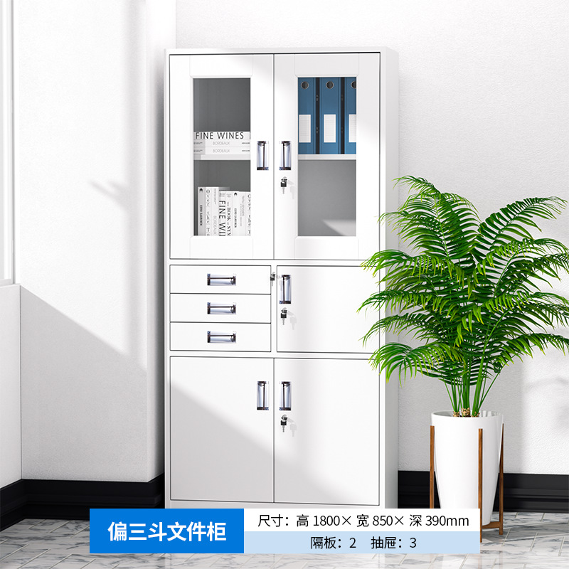 Шкаф для документов металлический офисный Fuhu FH-X1 с замком