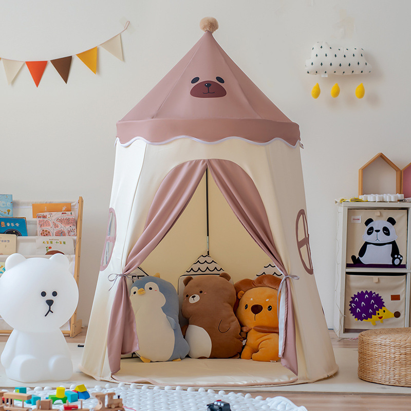 Cross border children's tent indoor home baby game house boys and girls princess castle toy house small house