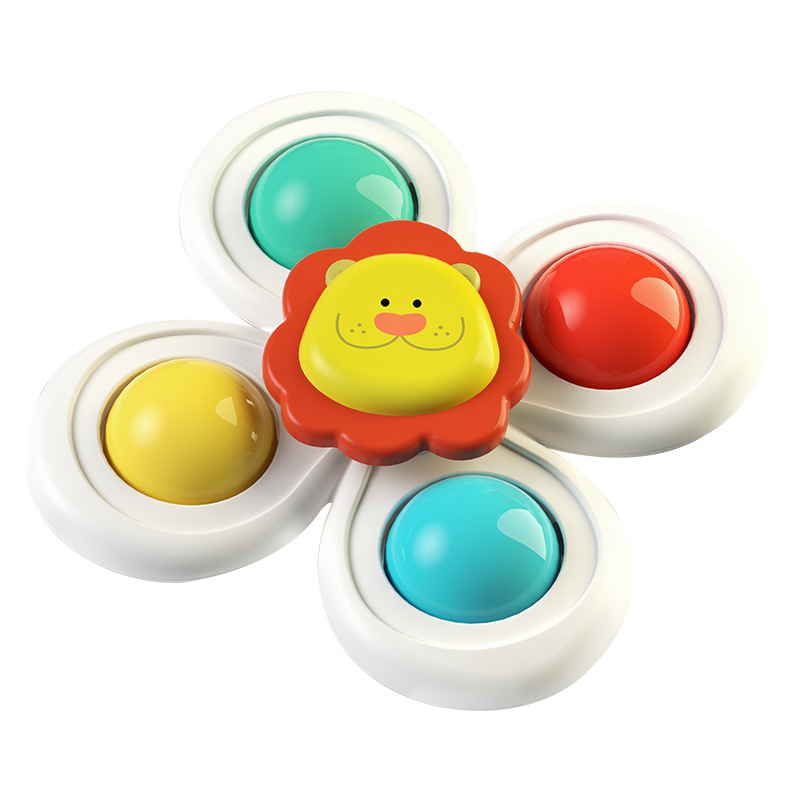 Baby dining table suction cup rotating music baby 0-1 year old puzzle early education dining chair toy 6 6-12 months 9 and above 8