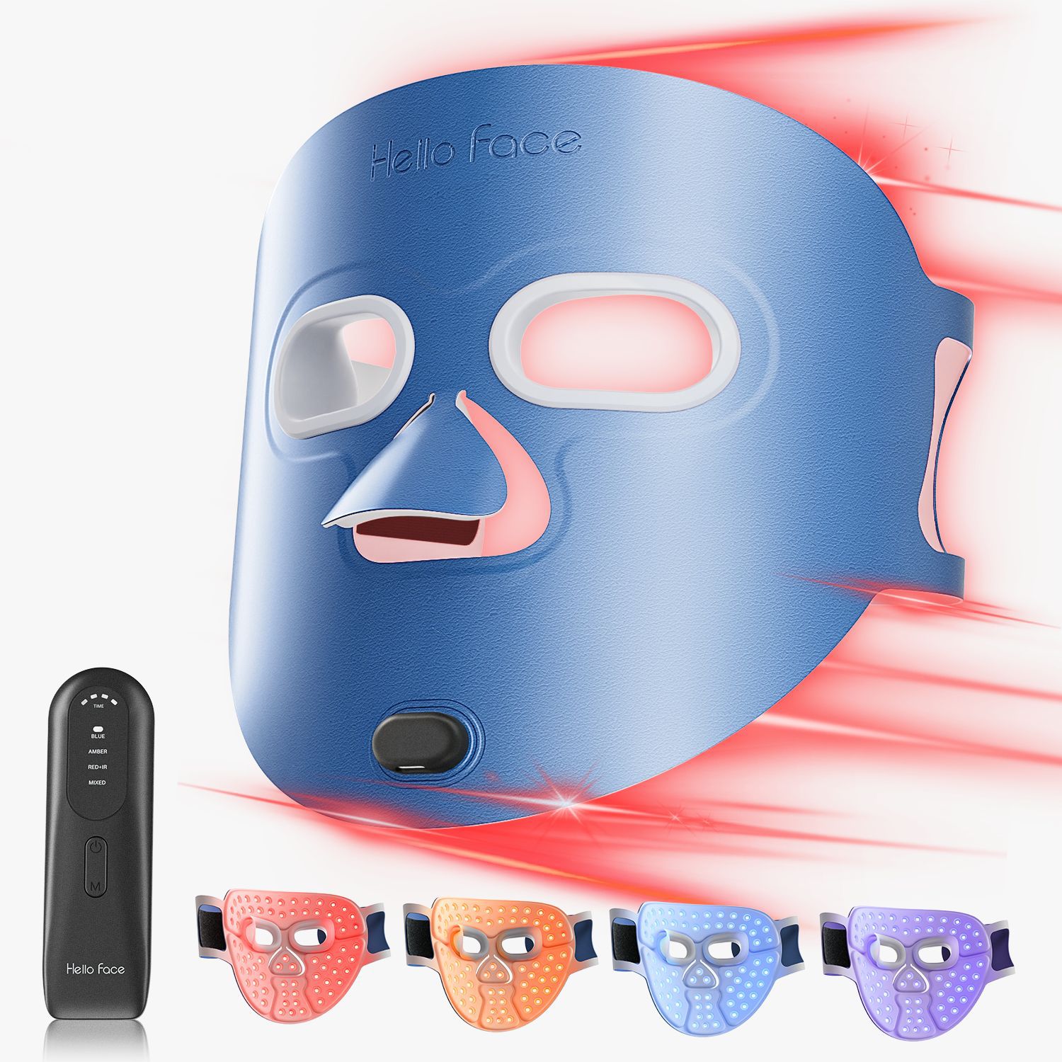 Светодиодная фотонная маска для лица Hello Face M500S