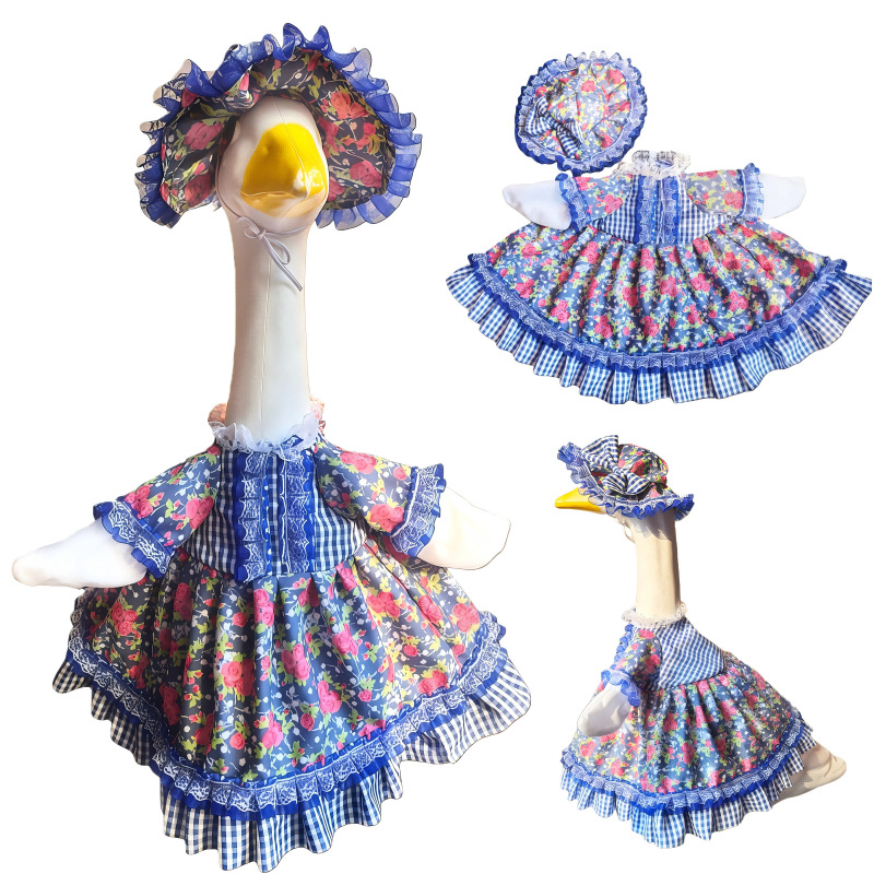 Трансграничная одежда Porch Goose, новинка 2025 года, одежда Big White Goose Lolita, 58 г