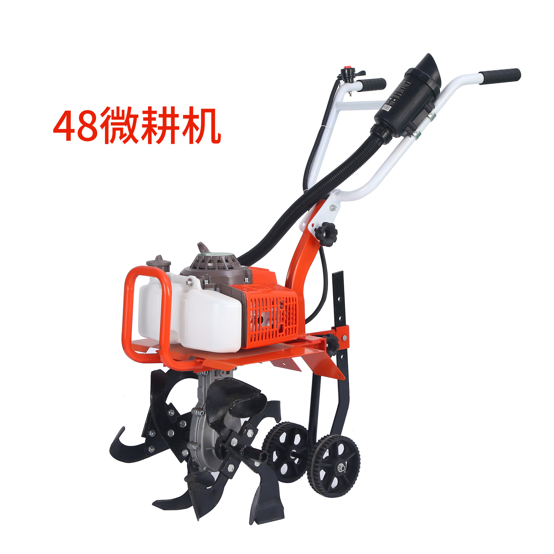 Spot gasoline micro tiller, agricultural rotary tiller, soil loosening machine, tillage machine, trenching machine, gasoline lawn mower, weeding machine, home