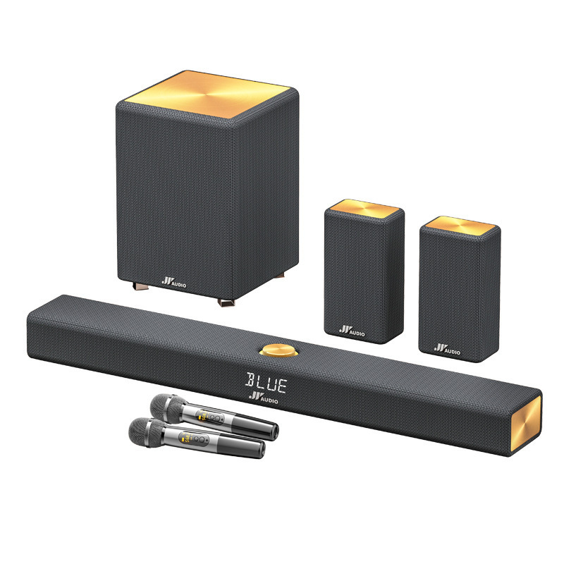 Домашний кинотеатр Wanyin Jyaudio A10 5.1 с сабвуфером и микрофонами