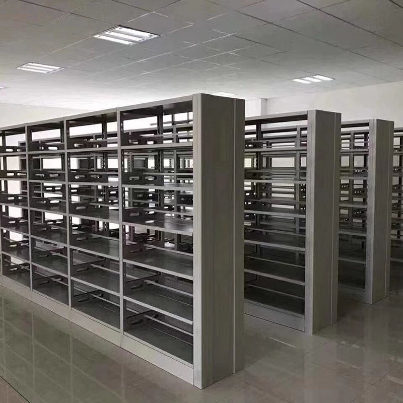 Jiangxi Pingxiang Steel Bookcase, Single and Double sided Wooden Protective Board Bookshelf, Archive Data, School Reading Room, Book Shelf Manufacturer