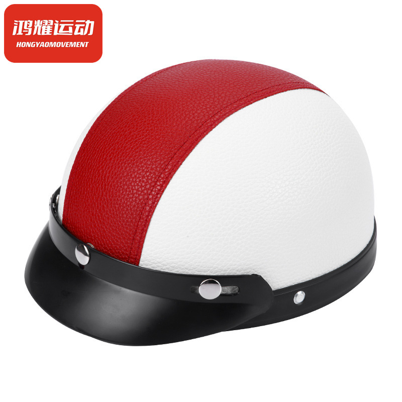 Half Helmet Summer Retro Lightweight Cycling Scoop Helmet Prince Bicycle Four Seasons Half Helmet Grey Breathable Men's and Women's Cycling Helmets