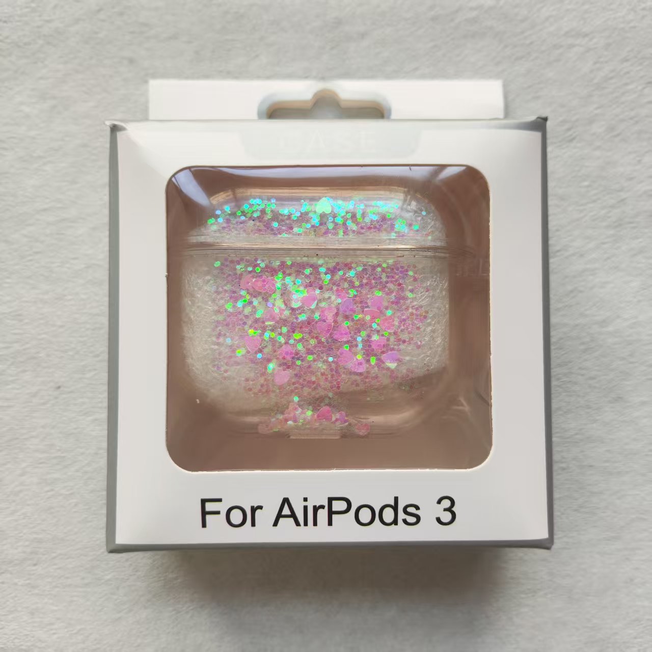 适用AirpodsPro3保护套苹果4代硬流沙蓝牙2耳机套创意耳机保护壳