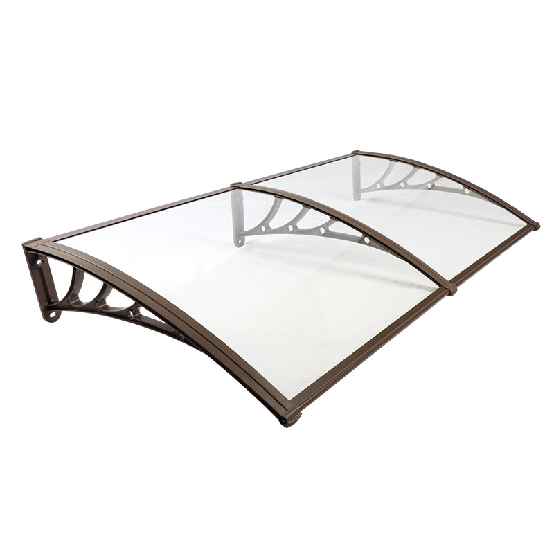 Reluker Outdoor Rain Flans Fusts Mabring Andurance Board Shade Window Gate Крыша внутреннего двора не звучит звуковой дождь без дождя и дворников
