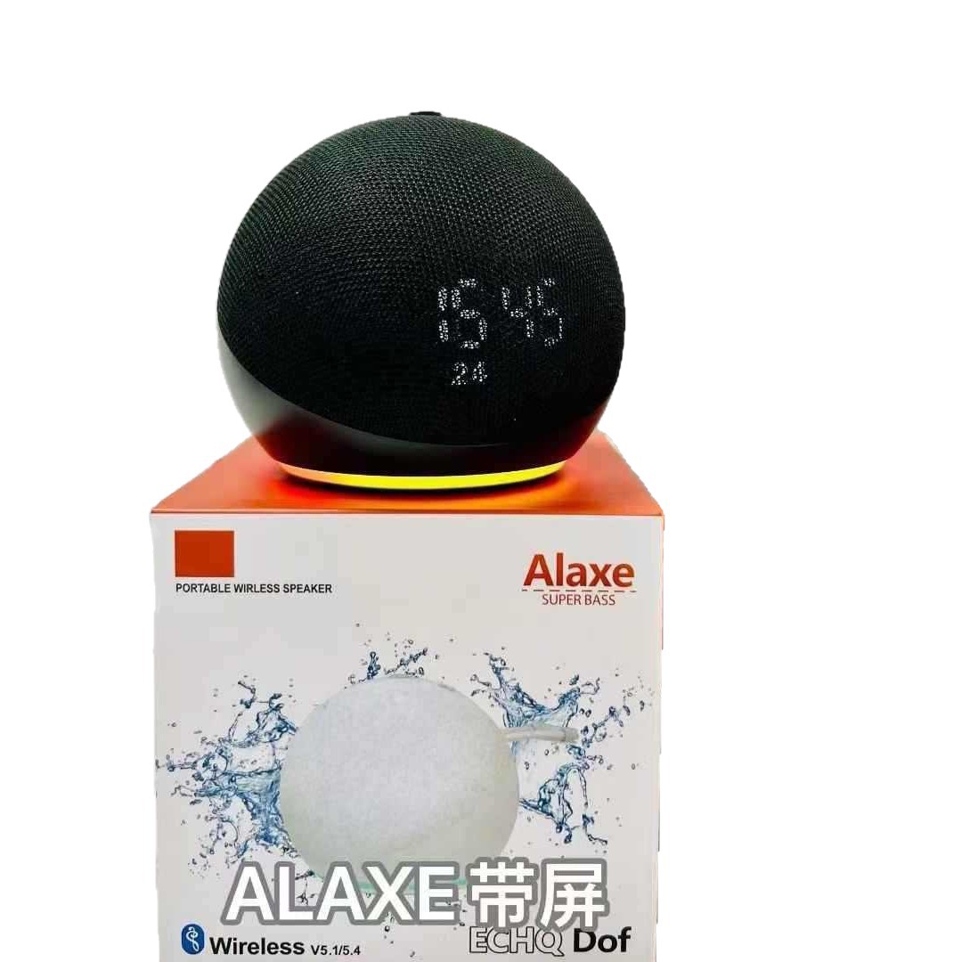 Беспроводная портативная колонка Alaxe с дисплеем