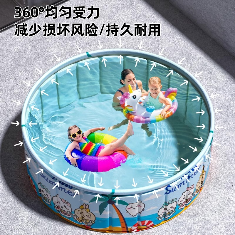 Swimming Pool Home Non Inflatable Adult Baby Indoor Outdoor Foldable Swimming Pool Swimming Bucket Pool Parent Child