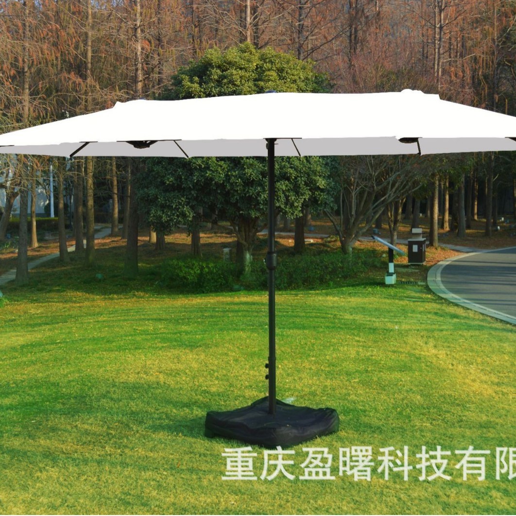 Outdoor Umbrella, Courtyard Umbrella, Sunshade Umbrella, Courtyard Roman Umbrella, Large Sun Umbrella, UV resistant Double Head Design