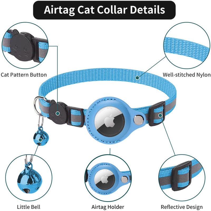 Cross -Bordder Hot Sale Airtag Cat воротнич