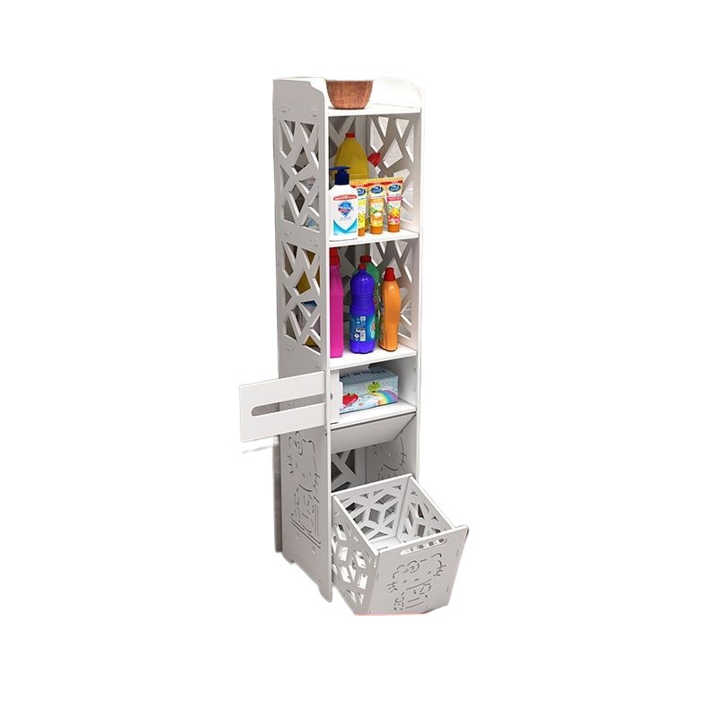 Bathroom side cabinet, bathroom standing cabinet, floor standing bathroom shelf, toilet side cabinet, narrow cabinet, toilet storage cabinet