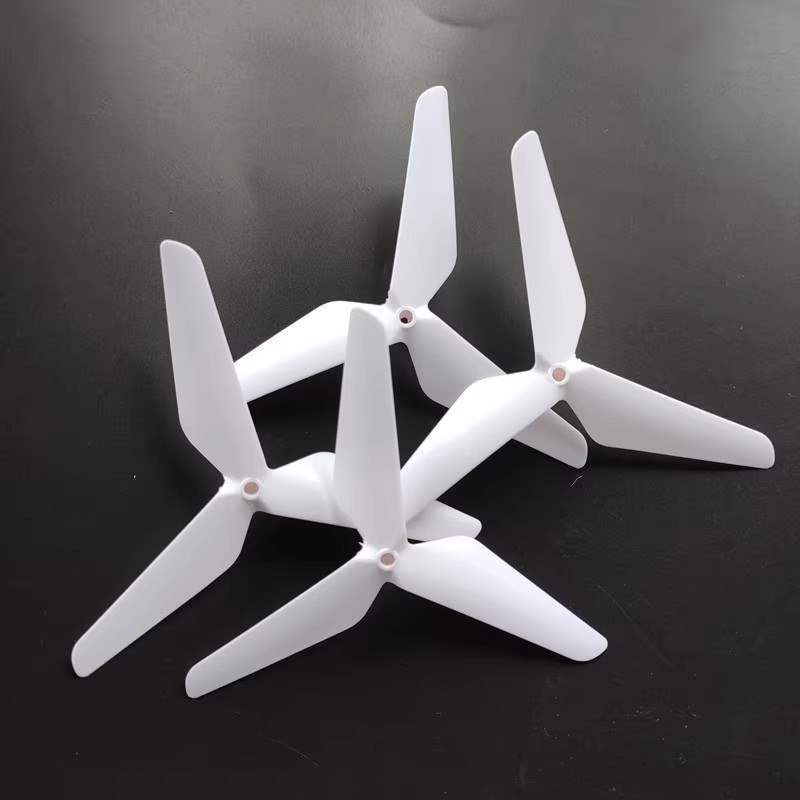 Four axis aircraft, unmanned aerial vehicle, time traveling machine accessories, propeller, three bladed propeller, 3.7V hollow cup, 720 motor, 9-tooth teeth
