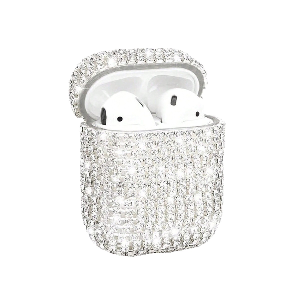 Suitable for Apple, Samsung, Huawei 4th generation diamond studded headphone case factory, PC hard case protective cover, TPU Pro 2nd generation