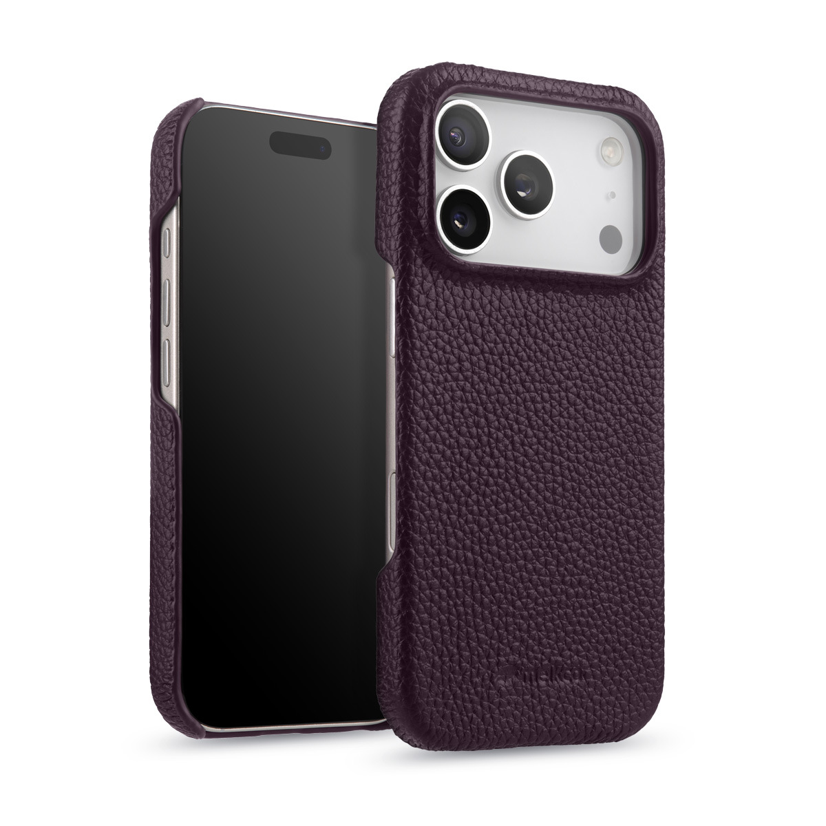 Melkco is suitable for Apple 17 Promax phone case leather 16 Pro magnetic support MagSafe17 protective case