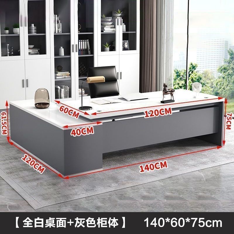 Office Desk Simple Modern Manager Single Desk Office Desk Large Class Desk President Supervisor Desk Combination Boss Desk
