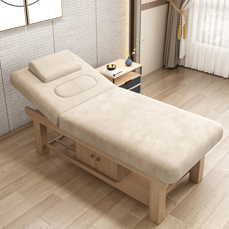 Массажный стол из массива дерева для салонов красоты и SPA