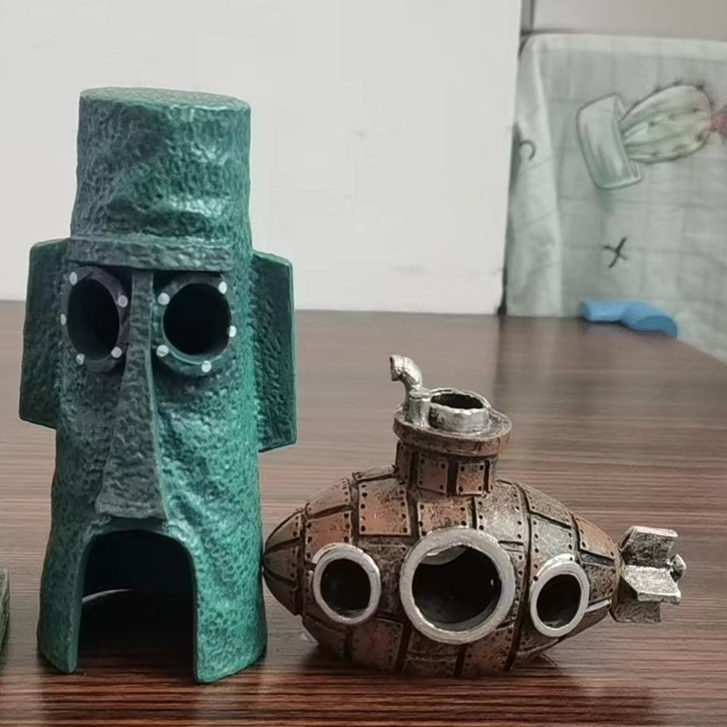 Розовый коралловый декор для аквариума из ПВХ, материал