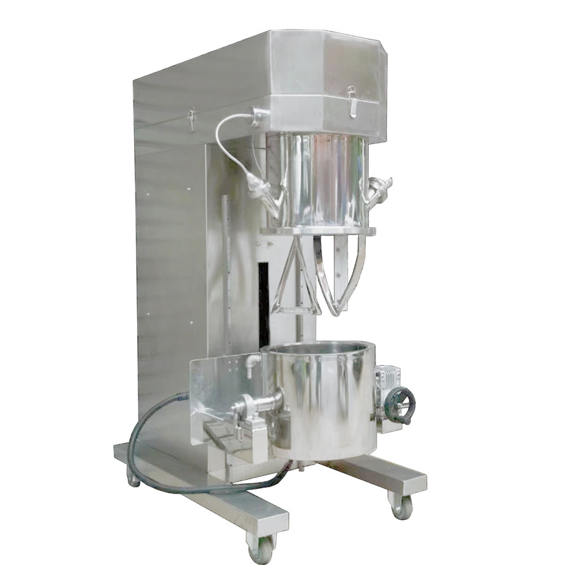 Planetary mixer, dual planetary power mixer, magnetic material sealant, stainless steel high viscosity mixer