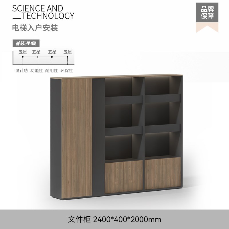 Boss's desk, office desk, large shift desk, office furniture, desk and chair combination, light luxury, high-end feeling, modern simplicity, one person workstation