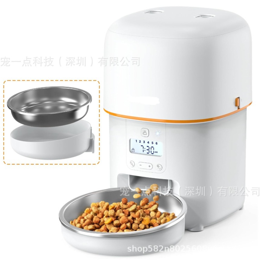 Популярный Amazon 2L 4L Pet Feeder Automatic Feeder Timed и количественный PET Intelligent Feeder