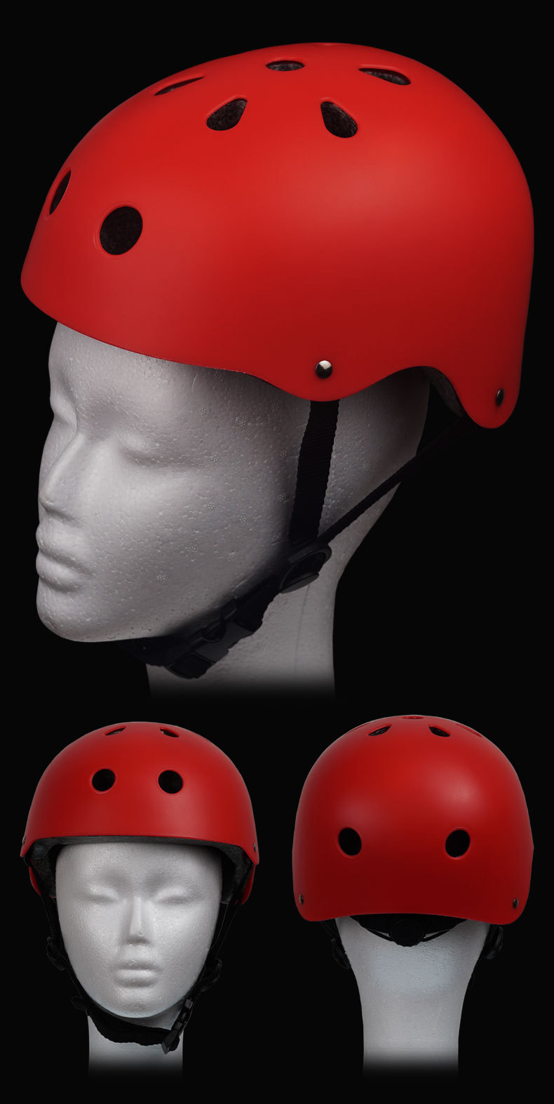 Cross border adult and children's bicycle riding helmets, skiing skateboarding balance bikes, roller skating helmets, electric bike safety helmets