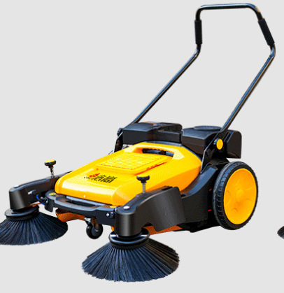 Zhigao ZG-55T Industrial Hand Push Non Powered Sweeper Factory Workshop Road Warehouse Dust Sweeper