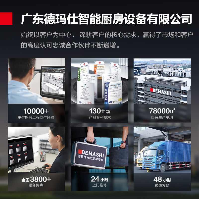 DEMASHI Refrigeration Workbench Thickened Horizontal Operating Platform Weighing Without Deformation Unit Kitchen Wow