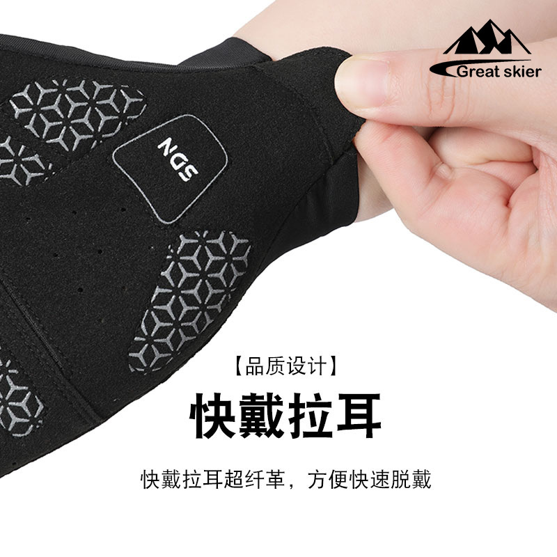 Riding gloves for summer men and women, half finger outdoor cycling, fitness, breathable palm, wear-resistant and anti slip sports gloves, cross-border