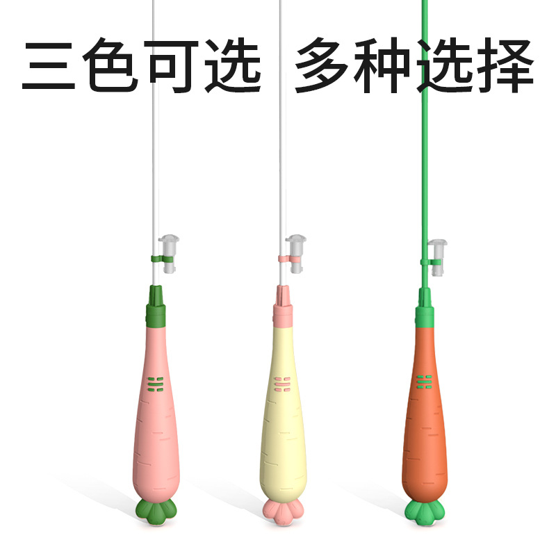 Новая морковная лазерная палочка для кошек, USB-зарядка, инфракрасный инструмент для кошек, чтобы развлечься и избавиться от скуки