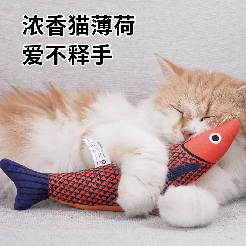 Реалистичная мятная игрушка, избавление от скуки, котенок, домашний питомец, кот