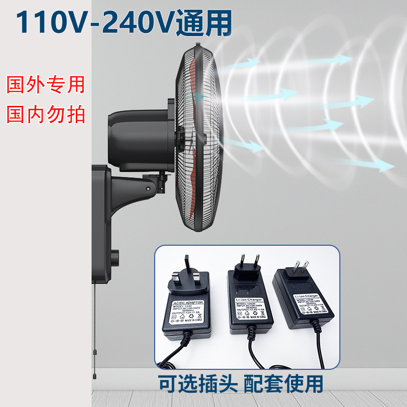 Настенный вентилятор Ding Shengfeng W-1612 с дистанционным управлением